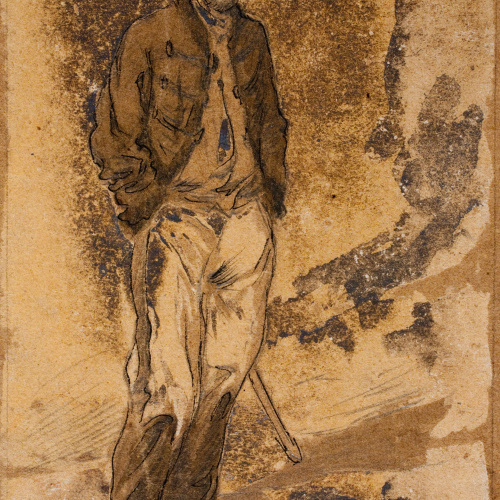 image for: Josep Lluís Pellicer - Tristan Barrante con el traje de oficial carlista - Cap a 1872-1876