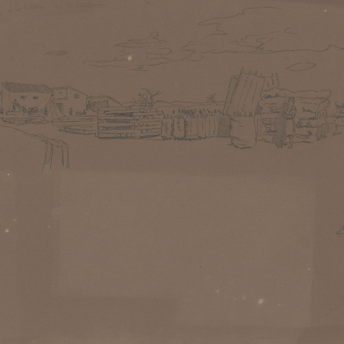 image for: Josep Lluís Pellicer - Parque de ingenieros en la Estrella - 1873