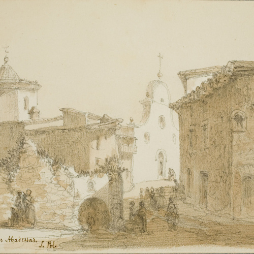 image for: Lluís Rigalt - S. Juan de las Abadessas. S. Pol - 1851