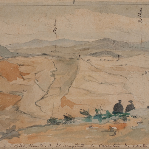 image for: Josep Lluís Pellicer - Vista muntanyenca - 1874