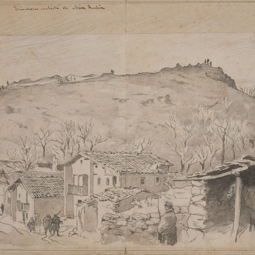 image for: Josep Lluís Pellicer - Trinchera carlista de Mina Rubia - 1874