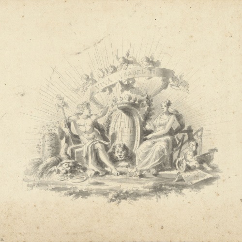 image for: Pau Rigalt - Projecte de retaule - Cap a 1830-1840