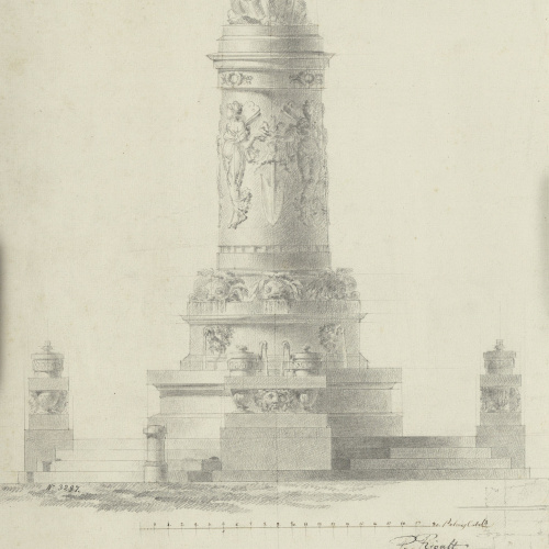 image for: Pau Rigalt - Projecte de font monumental - Cap a 1830-1840