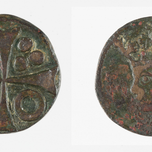 image for: Alfons IV, dit «El Magnànim» - Pesal de mig croat - 1430-1479
