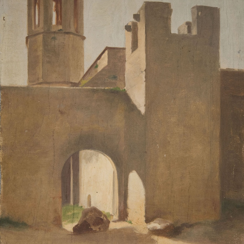 image for: Claudi Lorenzale - Torre de defensa - Segona meitat del segle XIX
