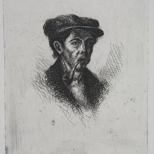 image for: Gustavo Cochet - Retrat masculí - 1945