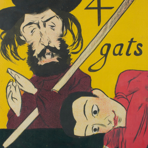 image for: Ramon Casas - Puchinel·lis. 4 gats - 1899