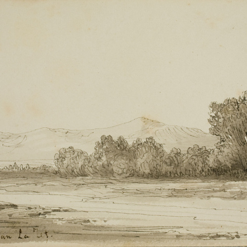 image for: Lluís Rigalt - Perpignan. La Tet - 1850