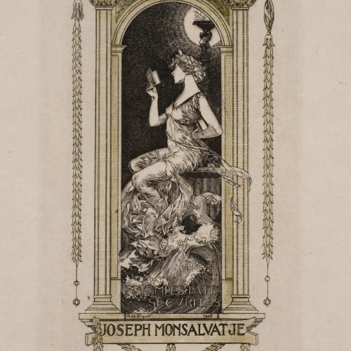 image for: No author avaliable - Exlibris Joseph Monsalvatje - 1905