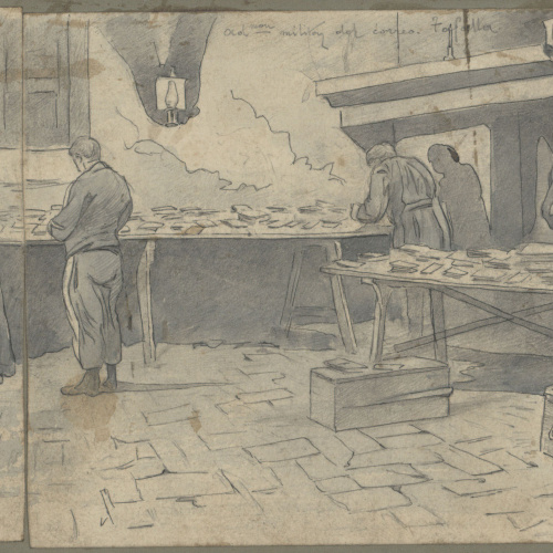 image for: Josep Lluís Pellicer - Administración militar del correo, Tafalla - 1875