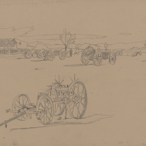 image for: Josep Lluís Pellicer - Bateria de campaña - Cap a 1872-1876