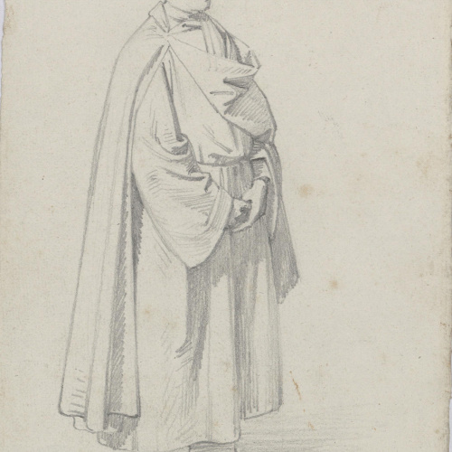 Claudi Lorenzale - Estudi d'home - Cap a 1850-1870 image for: Claudi Lorenzale - Estudi d'home - Cap a 1850-1870