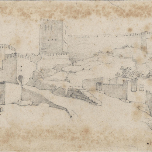 image for: Claudi Lorenzale - Alcassaba d&#039;Almeria - Cap a 1843