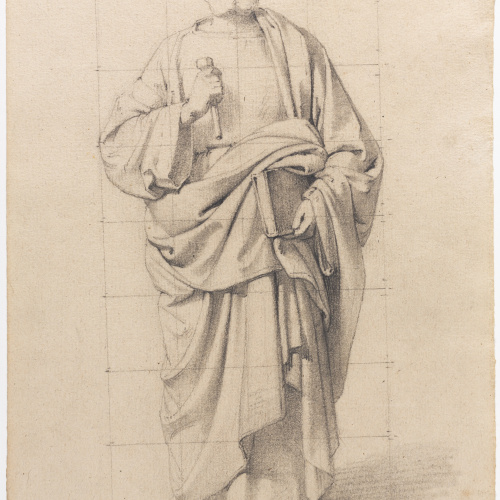 image for: Claudi Lorenzale - Apòstol [?] - Cap a 1850-1870