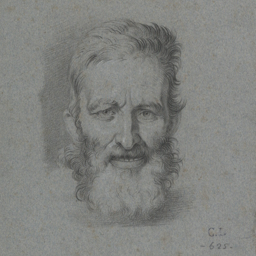 image for: Claudi Lorenzale - Cap masculí - Cap a 1839-1840