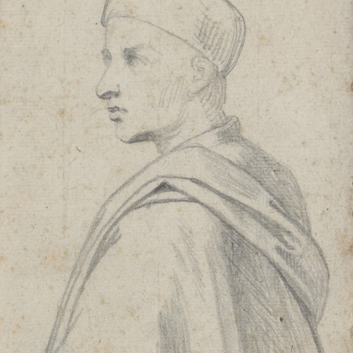 image for: Claudi Lorenzale - Bust de jove - Cap a 1840-1860