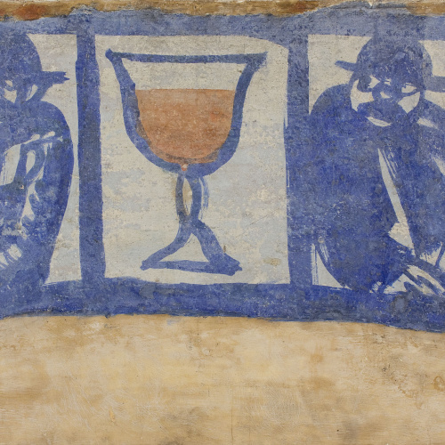 image for: Xavier Nogués - Fragment de la decoració mural del celler de les Galeries Laietanes - 1915