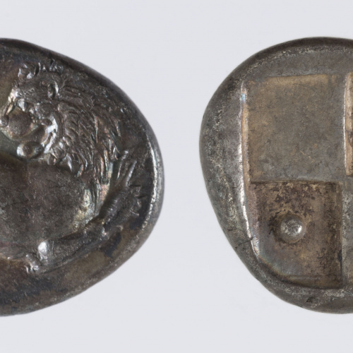 image for: Quersonès traci - Hemidracma - 386-338 aC