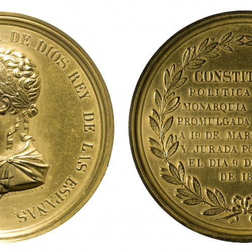 image for: Henrionnet - Restabliment de la Constitució de 1812 - 1820
