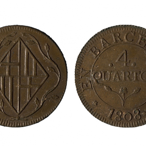 image for: Ocupació francesa - 4 quartos - 1808