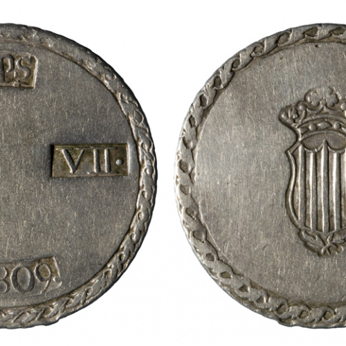 Ferran VII d'Espanya - 5 pessetes - 1809 image for: Ferran VII d'Espanya - 5 pessetes - 1809