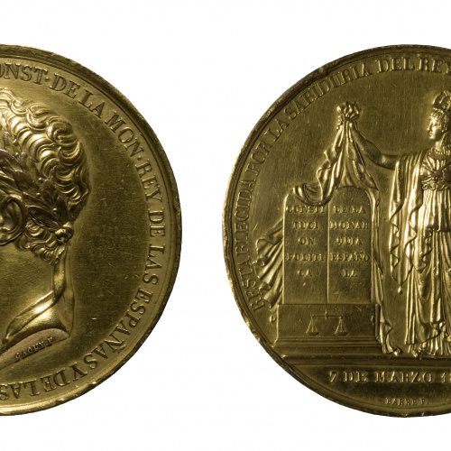 image for: Armand Auguste Caqué - Reestabliment de la Constitució - 1820