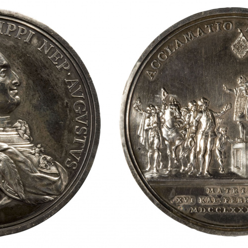 image for: Pedro Teodoro González de Sepúlveda - Carles IV, proclamació a Madrid - 1789