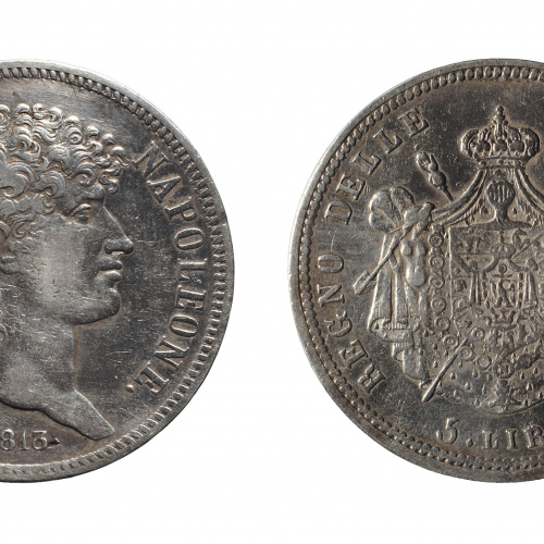 image for: Joaquim Napoleó - 5 lires - 1813