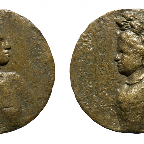 image for: Isidro Párraga - Felip V i M. Lluïsa de Savoia. Naixement del príncep Lluís - 1707