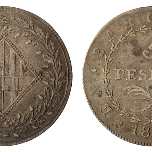 image for: Ocupació francesa - 5 pessetes - 1808