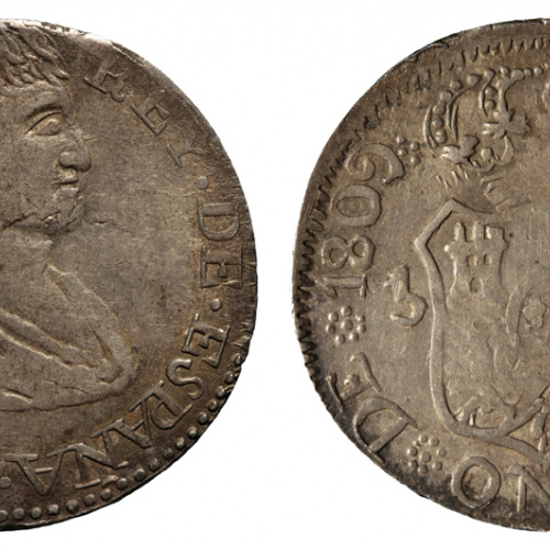 Ferran VII d'Espanya - 5 pessetes - 1809 image for: Ferran VII d'Espanya - 5 pessetes - 1809