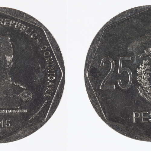 image for: República Dominicana - 25 pesos - 2015
