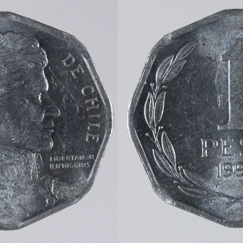 image for: República de Xile - 1 peso - 1992