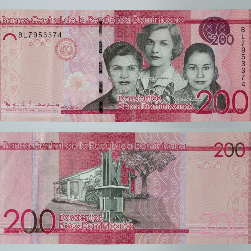 image for: Banco Central de la República Dominicana - 200 pesos - 2016
