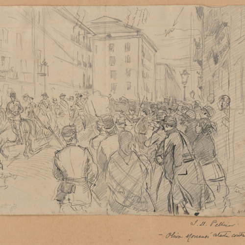 image for: Josep Lluís Pellicer - Oliva Moncusí atenta contra Alfons XII - 1880