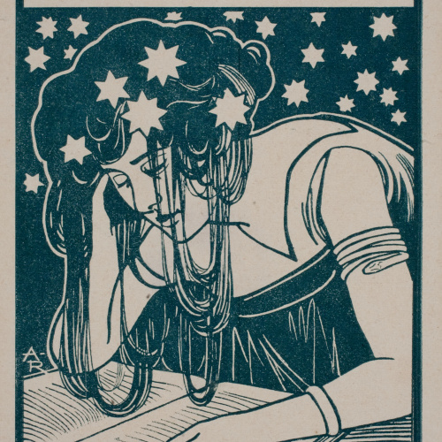image for: Alexandre de Riquer - Ex Libris Rafel Patxot - Cap a 1901