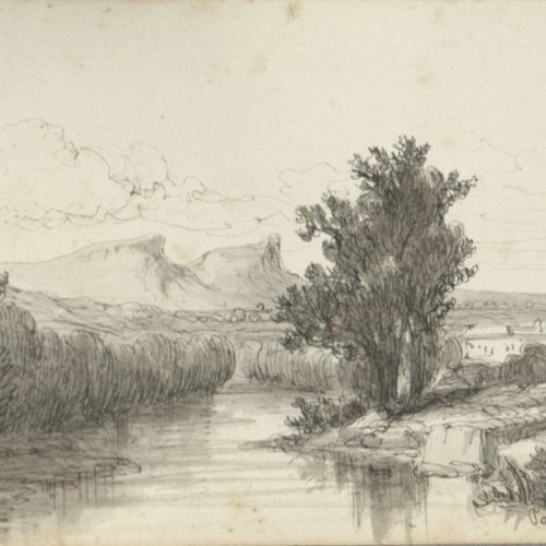 image for: Lluís Rigalt - Pont de Molins - 1850