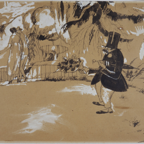 image for: Xavier Nogués - Quedar-se amb un pam de nas - 1914