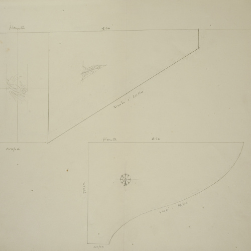 image for: Xavier Nogués - Projecte no realitzat per a la decoració d&#039;un piano de cua - Segon quart del segle XX