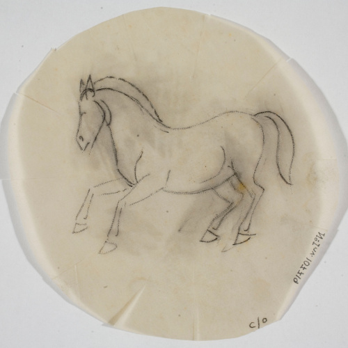 image for: Xavier Nogués - Cavall. Possible projecte per a la decoració de plats