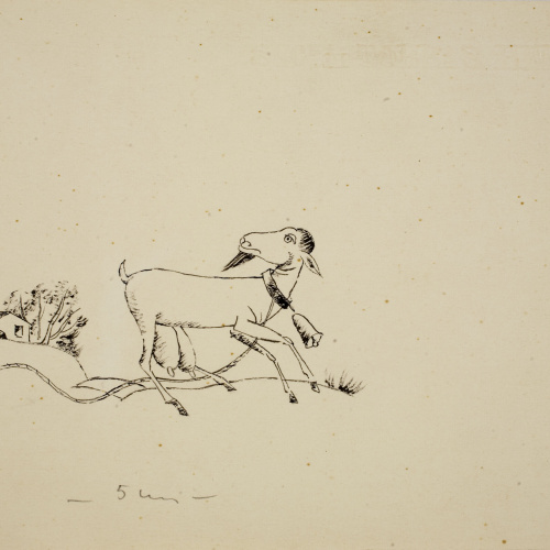 image for: Xavier Nogués - Tres contes, núm. 1 (Il·lustració per a l&#039;antologia «L&#039;humor a la Barcelona del vuitcents») - Cap a 1938