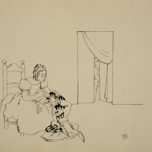 image for: Xavier Nogués - Falòrnia vuitena (il·lustració per a «El patrañuelo» de Joan Timoneda) - 1940