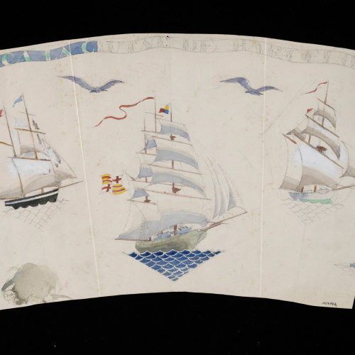 image for: Xavier Nogués - Velers. Estudi preparatori per a la decoració de vidre esmaltat