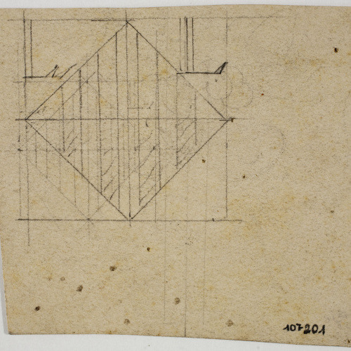 image for: Xavier Nogués - Esbós d&#039;escut [de Barcelona]. Estudi preparatori per a un medalló - Cap a 1924-1928