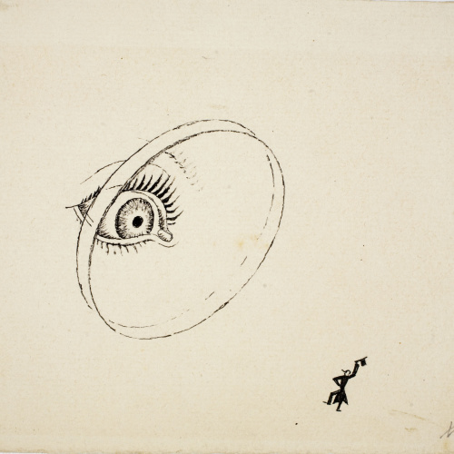 image for: Xavier Nogués - Bacil (il·lustració per al «Bestiari» de Joan Oliver) - Cap a 1937