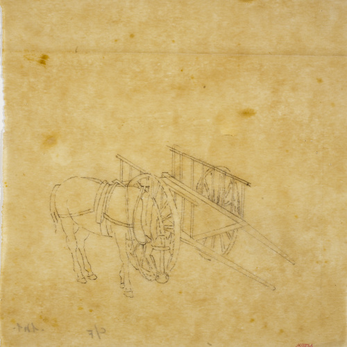 image for: Xavier Nogués - Cavall i carro (calc) - Cap a 1933-1939