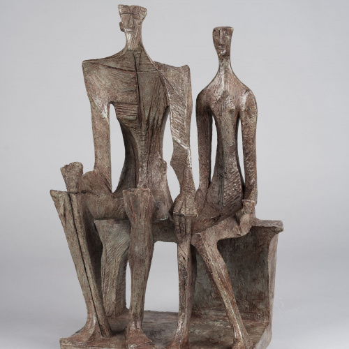 image for: Josep Maria Subirachs - Èdip i Antígona - 1955