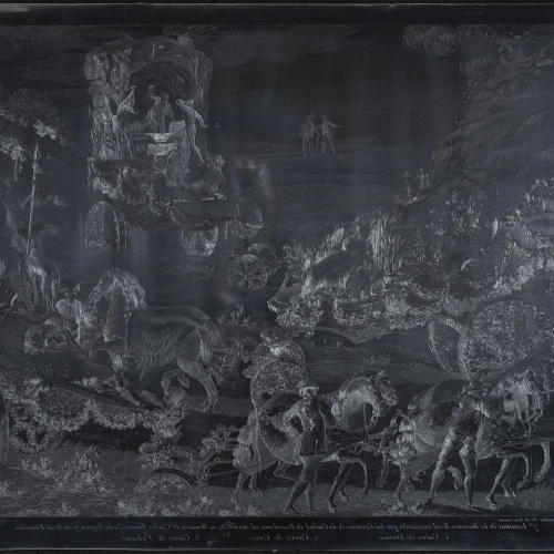 image for: A.J. Defehrt - Carro de Diana (Màscara reial commemorativa de l&#039;arribada de Carles III i Maria Amàlia de Saxònia a Barcelona) - Cap a 1764
