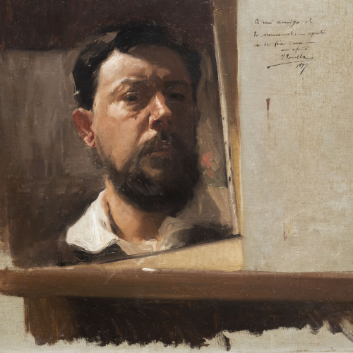 image for: Joaquim Sorolla - Autoretrat - 1897