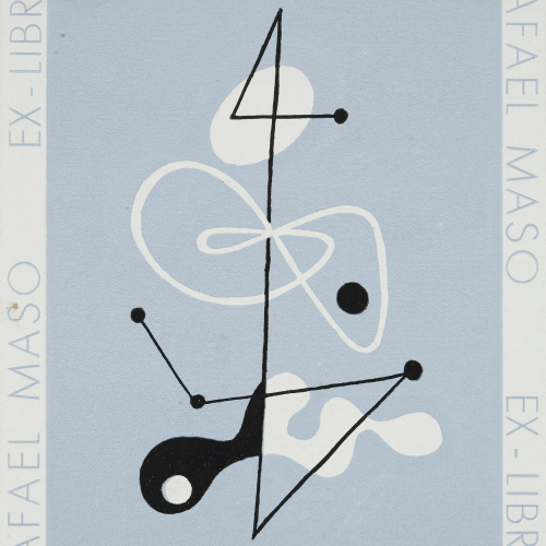 image for: Artur Carbonell Carbonell - Rafael Masó ex-libris - Cap a 1933